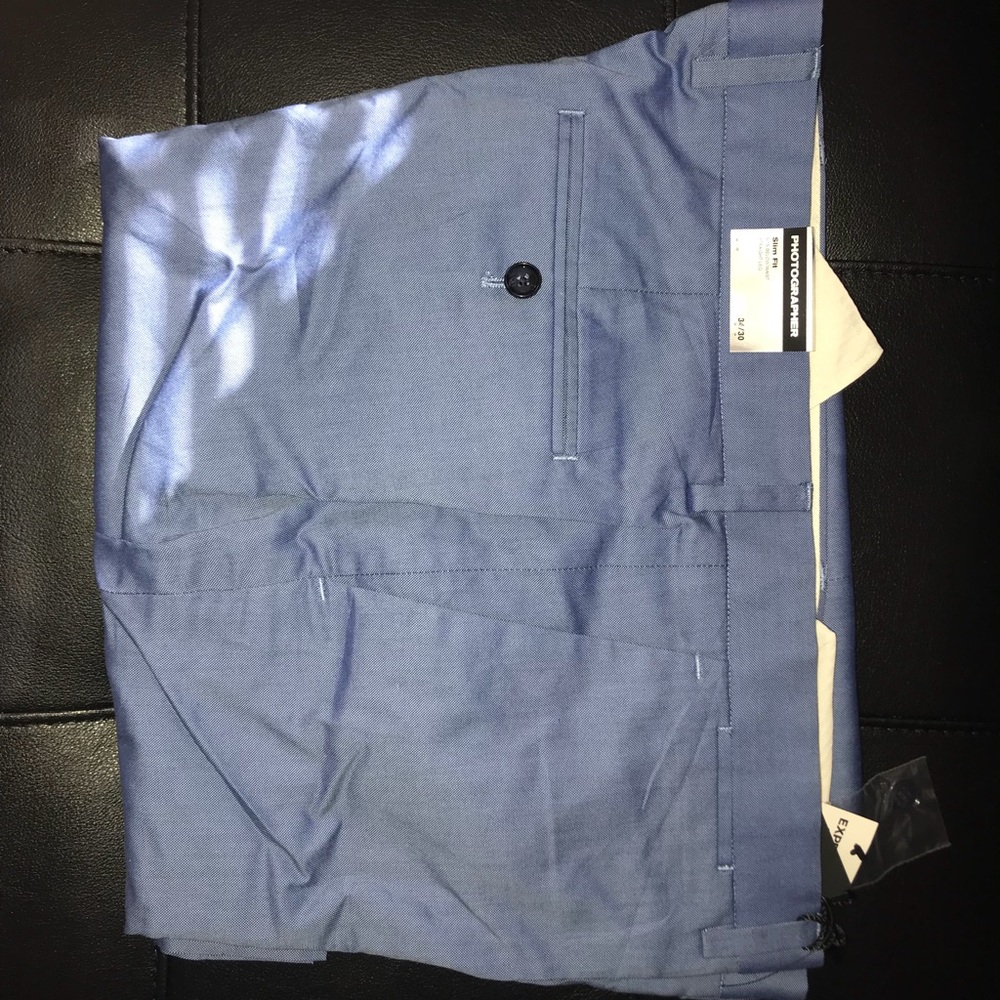 Express Photographer Slim Fit Suit Pants
